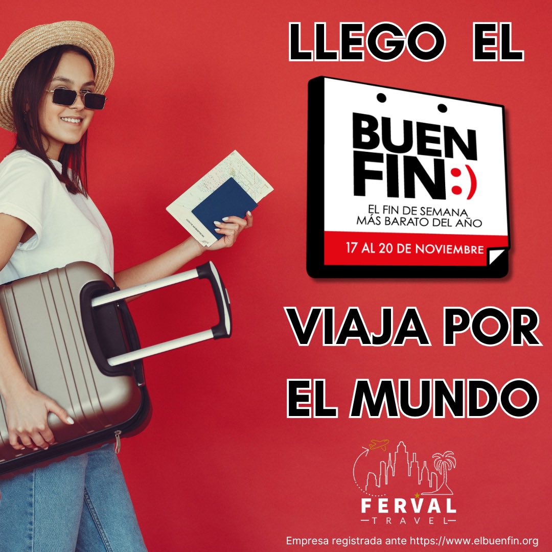 Si tu como Ana quieres estar en #Cancun 👙 contáctanos llegó el #BuenFin2023