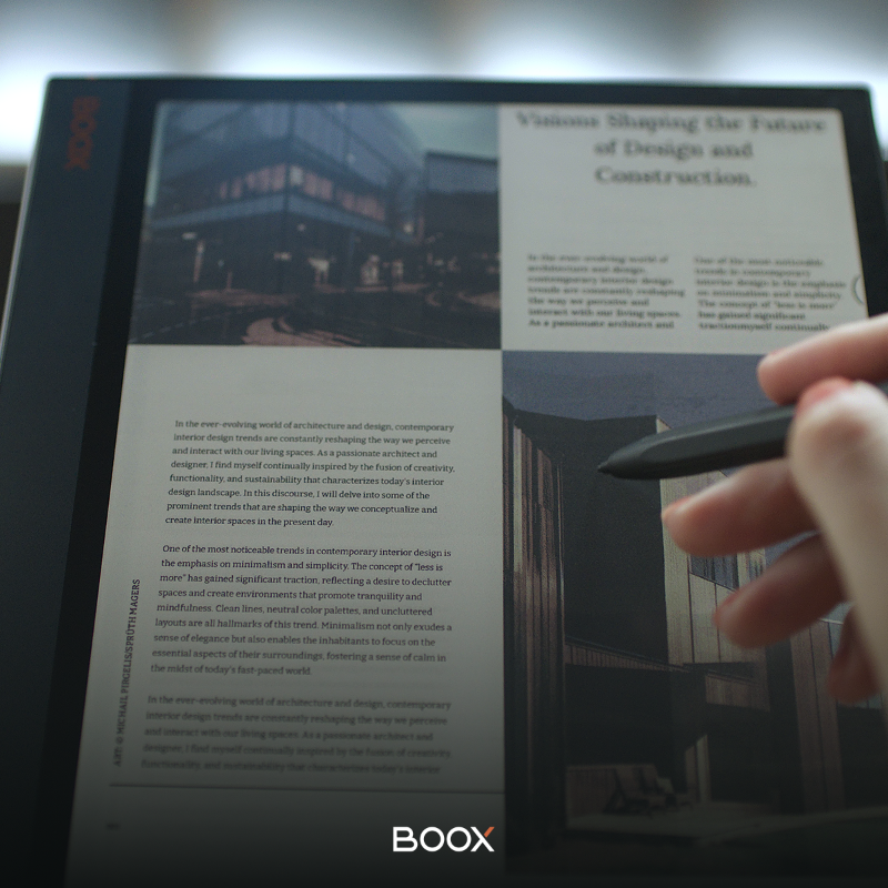 OnyxBoox's tweet photo. Meet Note Air3 C, the 10.3" color ePaper tablet that helps you think and create without bounds in work and life.
Tap the link to learn more.