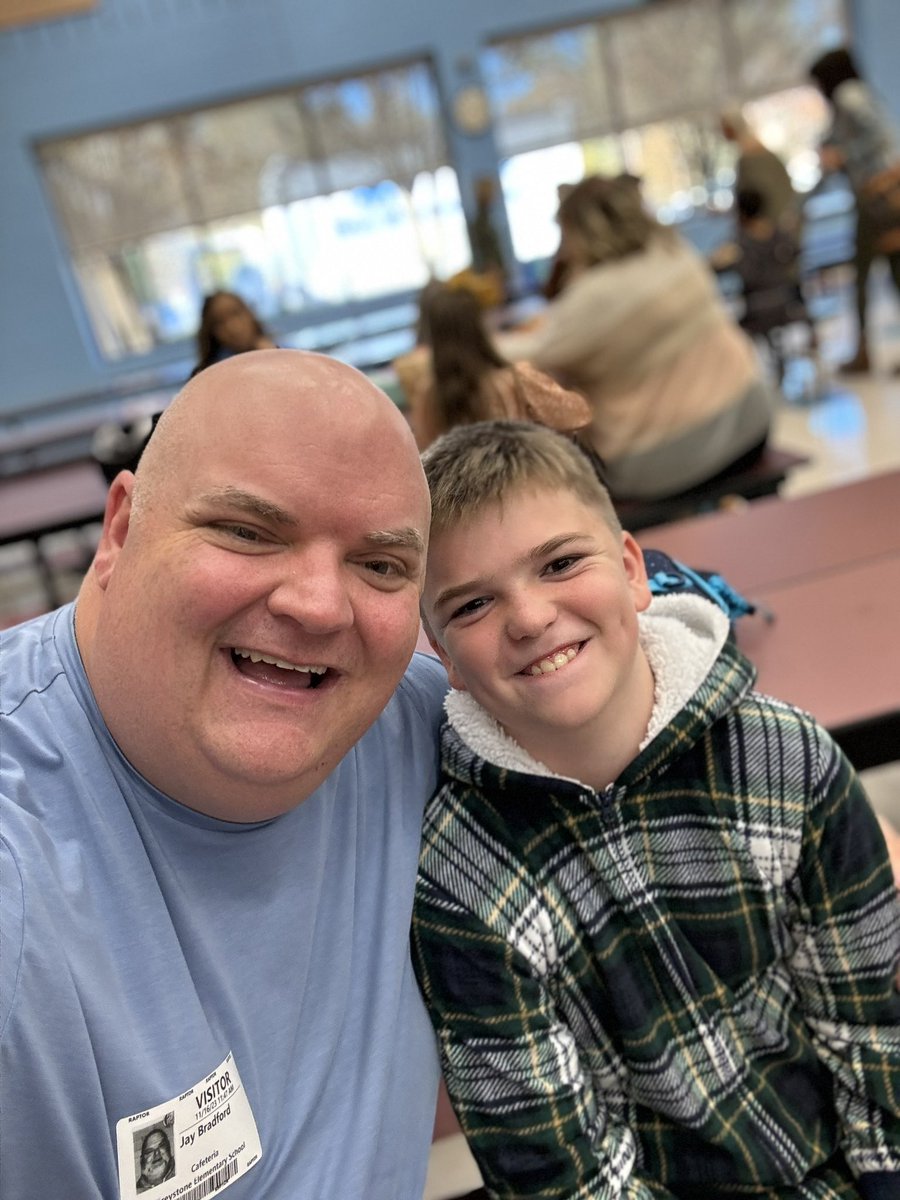 jbradford81's tweet image. I enjoyed Thanksgiving lunch today with LandO! This kid is full of life and love!!! He was super pumped about his class having PJ day today as well ha!🦃🍗 He is growing up… #kidfun