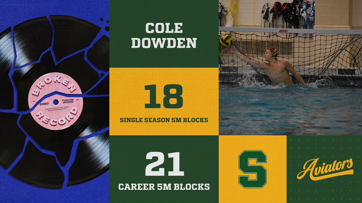 Alert! Record Broken: Single and Career 5 Meter Blocks: Cole Dowden