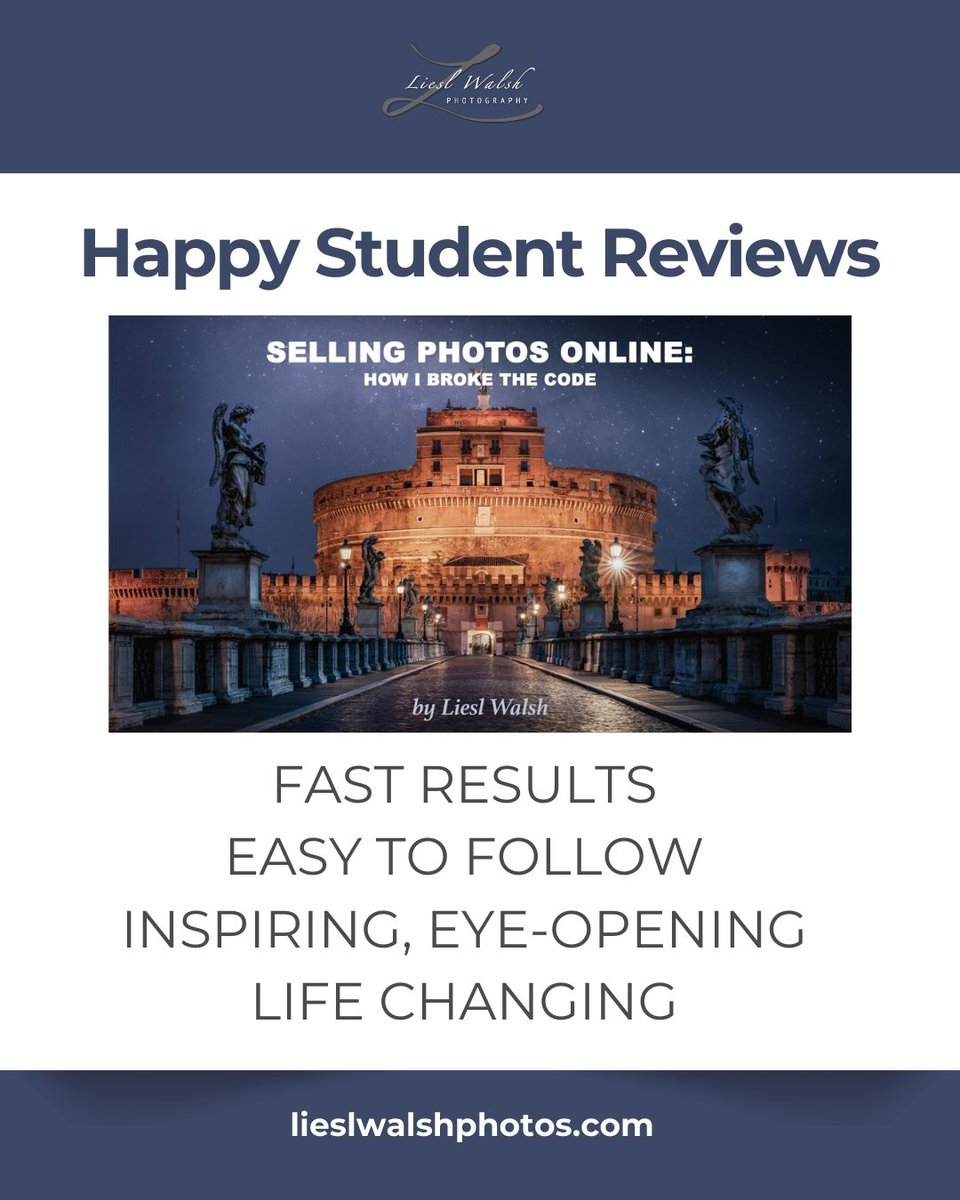 LieslWalsh's tweet photo. Sharing all my time-tested strategies how I have been #sellingphotosonline using #fineartamerica in my #onlinecourse:
https://t.co/VaFknRE620
Thank you Steve Carr for your review! :-)
#fineartamericartist #pixels #pixelsartist #photographymentor https://t.co/WU52RvuItk