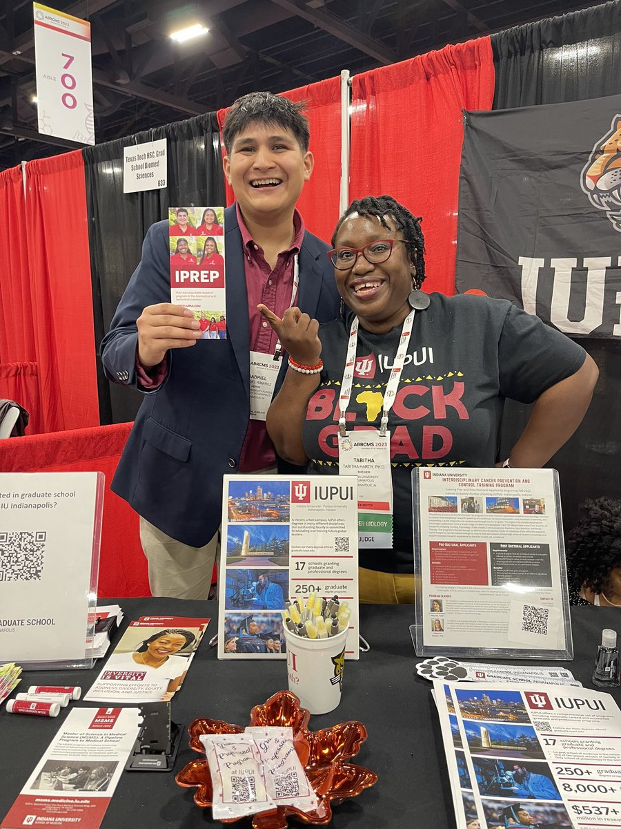 Day 2 at <a href="/ABRCMS/">ABRCMS</a>! I presented my research under the guidance of Dr. Lilian Plotkin, @LilianIPlotkin, at <a href="/IUMedSchool/">IU School of Medicine</a>. I also assisted with recruitment for IPREP. #ABRCMS2023