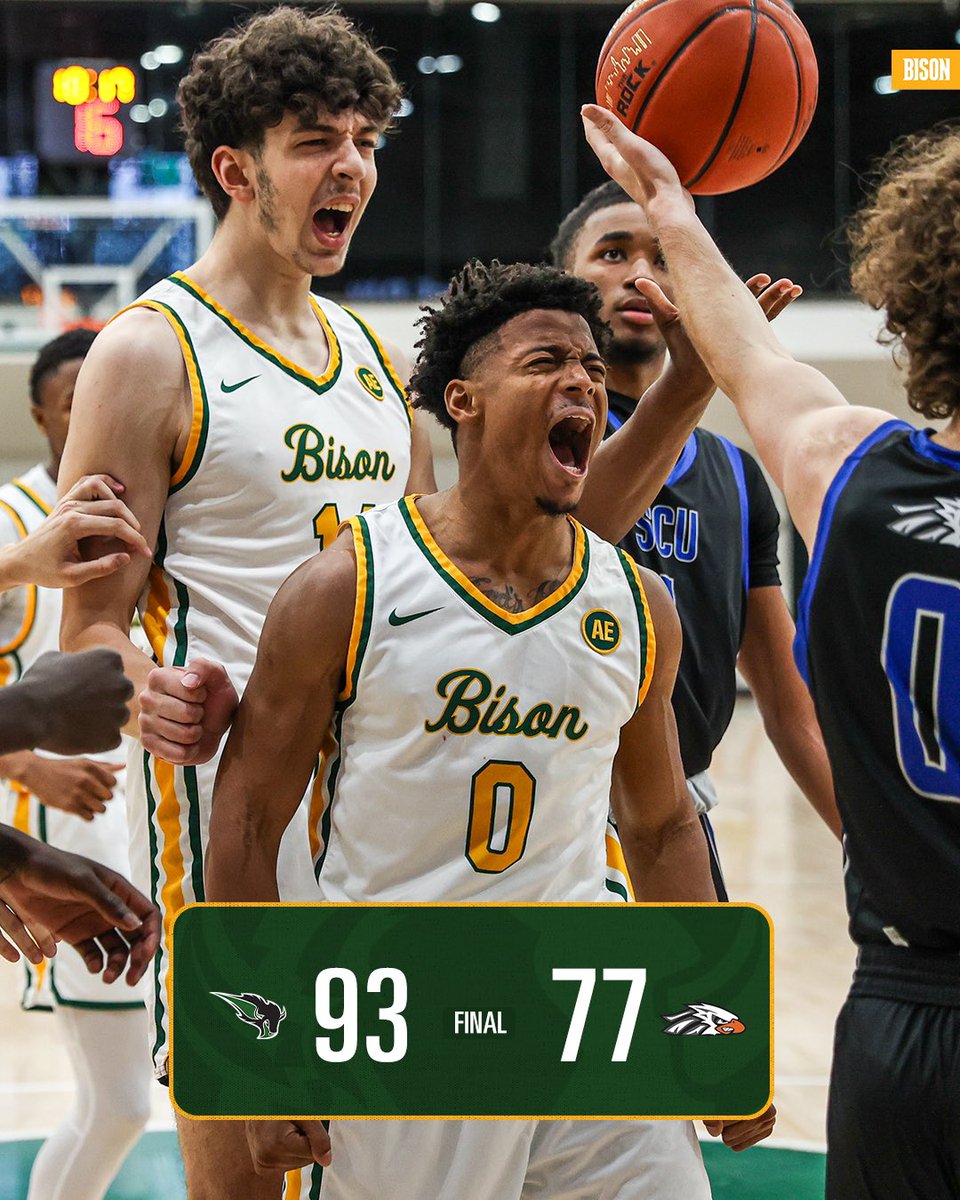 Bison win again 😤

#OnToVictory