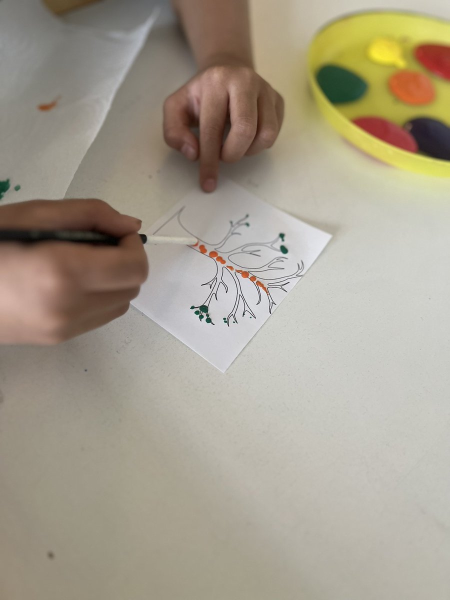 KinderVv's tweet photo. Taanishi! We have learned so much about the Métis culture! Dot art, jigging (just start that fiddle and we can’t wait to show our skills), weaving and bannock making! It’s such a special time to learn so much about a new culture, traditions, joy and kindness. Maarsii 🩵🤍 https://t.co/u84D0qnwpg