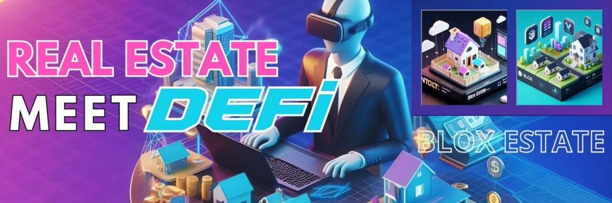 Pizonchad's tweet photo. #Crypto #ETH #Memes
(ETH) Blox Estate
Gambles Channel 🎲

New launch for utility project. Collateralize IRL real estate with ETH making possible to invest with smaller capital. Find safe entries, Links below, dyor https://t.co/X8b9VWRbtZ