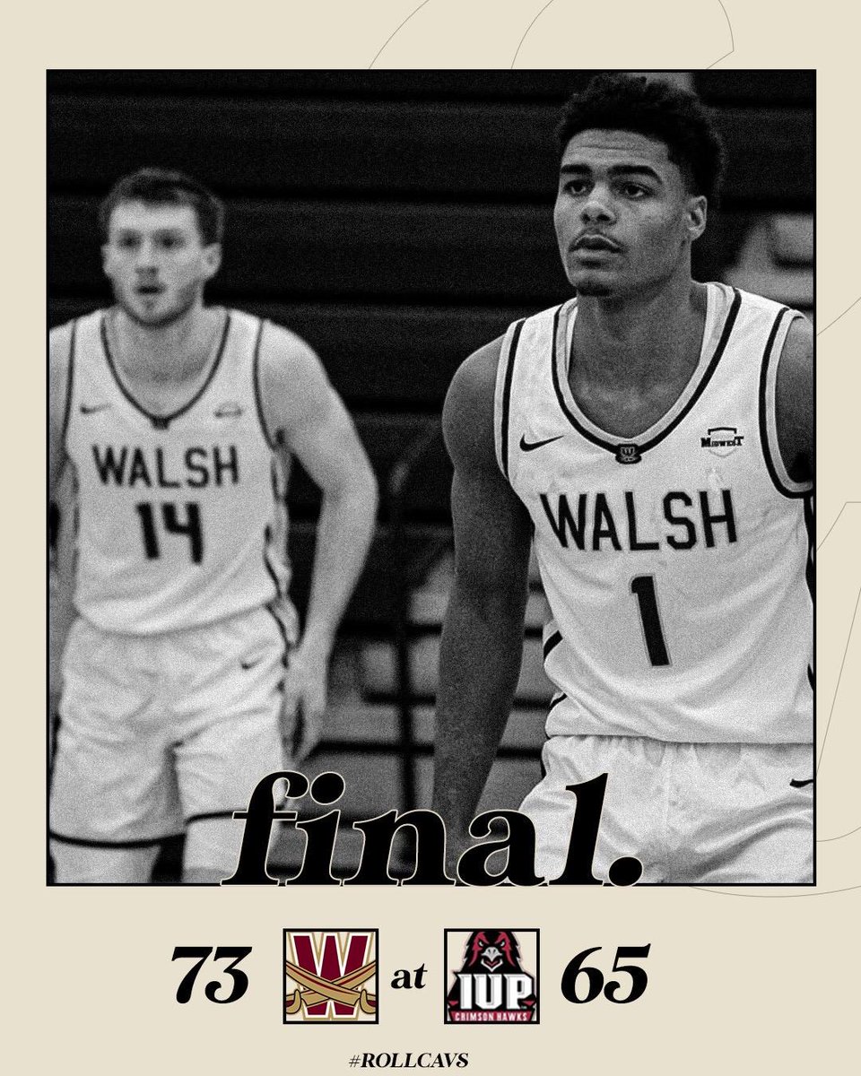 Walsh Cavaliers Basketball tweet media