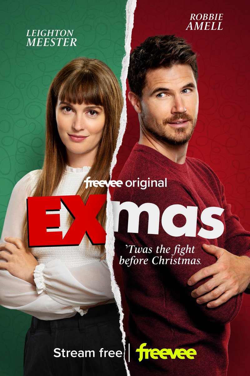Grab a peppermint hot chocolate and enjoy EXmas, now on ⁦<a href="/AmazonFreevee/">Amazon Freevee</a>⁩ in the US and Prime in Canada It’s a fun, funny, cozy escape before all the holiday craziness begins!#EXmasFreevee