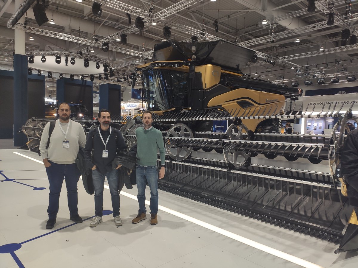 ¡Increíbles días en #Agritechnica2023!

Sumergidos en el epicentro global de la #innovación en #maquinaria agrícola, rodeados de avanzada #AgroTech y profesionales inspiradores. Conexiones nuevas, reencuentros y aprendizaje constante.

🙌🏼¡Estamos deseando que llegue la próxima!