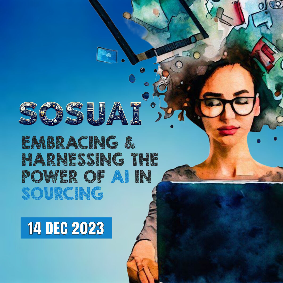 #SOSUAI is our last event of the year. We are tackling all things AI from the perspective of Sourcing.  SOURCING SUMMIT AI is on 14 Dec.  hi.switchy.io/JdmK