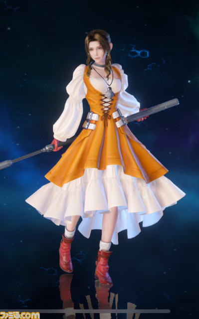 FF7 エバークライシス』エアリス専用のガーネットウェア＆武器