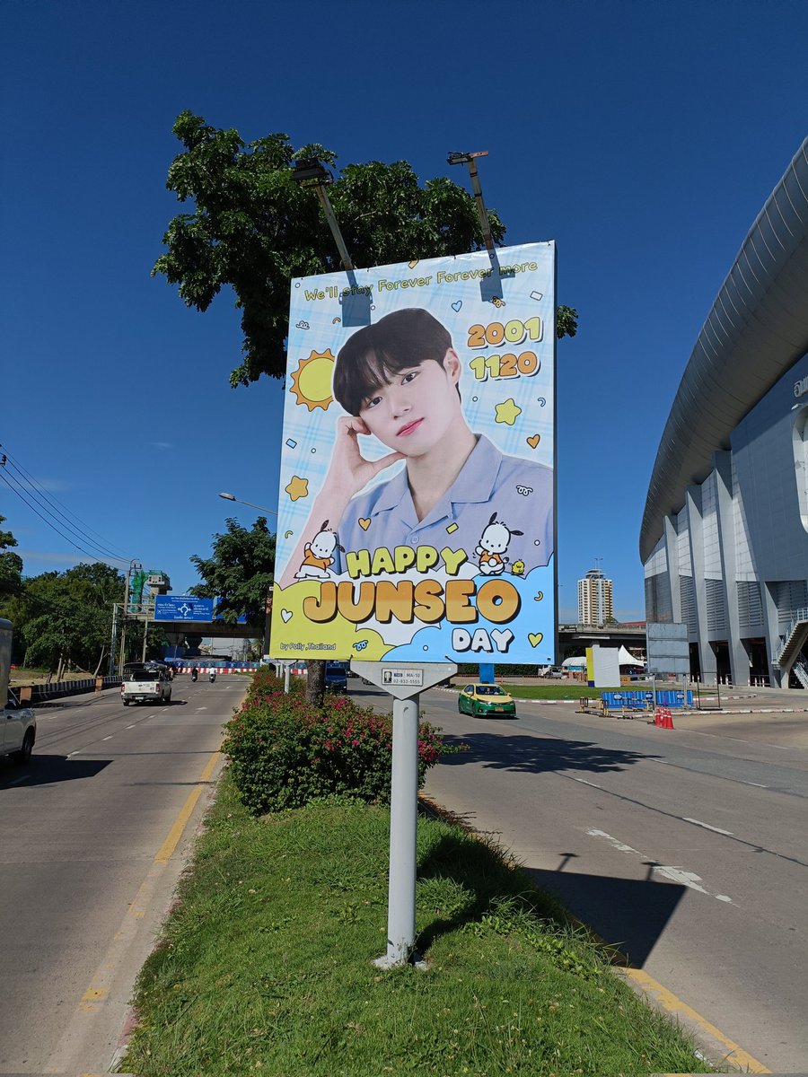 ป้ายเริ่มติดตั้งแล้วนะคะ 🩵 <a href="/WEi__Member/">위아이(WEi)</a> <a href="/WEi__Official/">위아이(WEi)_OFFICIAL</a> #WEi #김준서 #준서 #ジュンソ #이거김준서 #SupersoundFestival