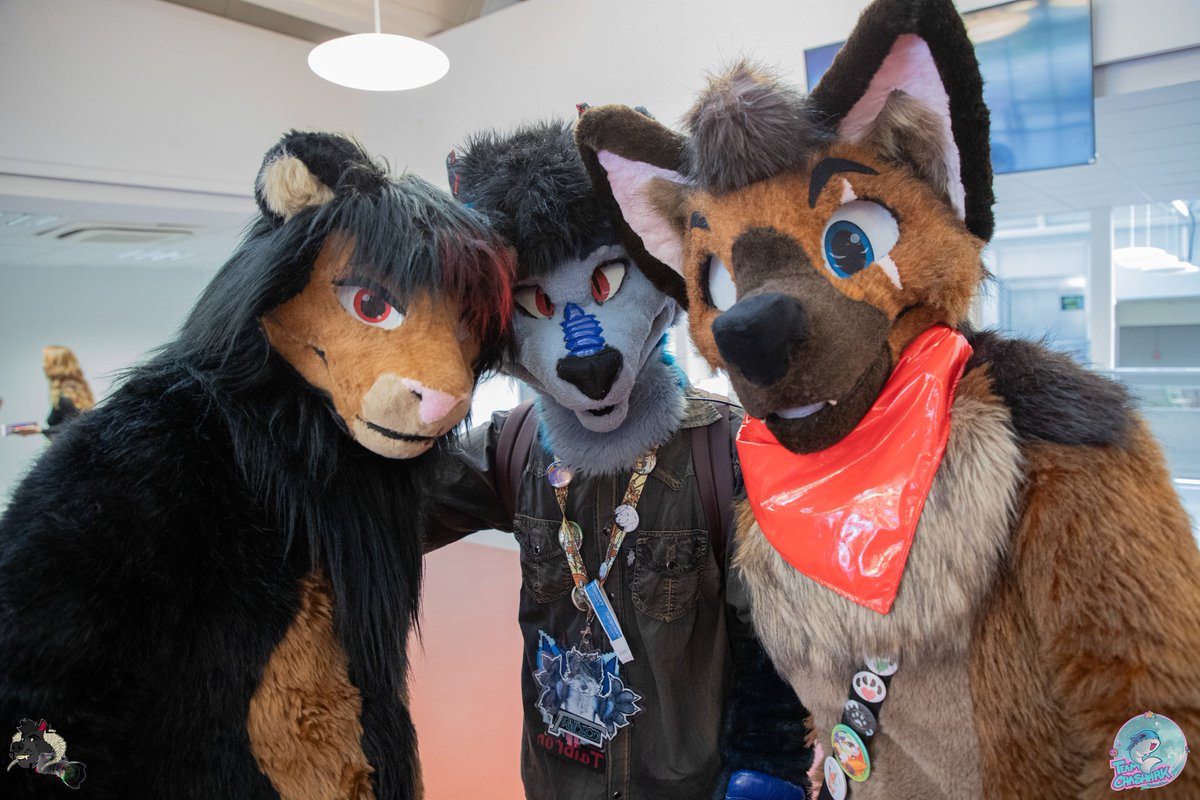 Max with <a href="/TaibronWolf/">Taibron</a> and <a href="/ErivesTheLion/">Èrivés 🔜 Home</a> at <a href="/FestivalHashtag/">HashtagFestival</a> 2023 😉👍

Max avec <a href="/TaibronWolf/">Taibron</a> et <a href="/ErivesTheLion/">Èrivés 🔜 Home</a> à la <a href="/FestivalHashtag/">HashtagFestival</a> 2023 😉👍

Happy #FursuitFriday everyfurry 😉

Photo 📸 MelkoDerkomai