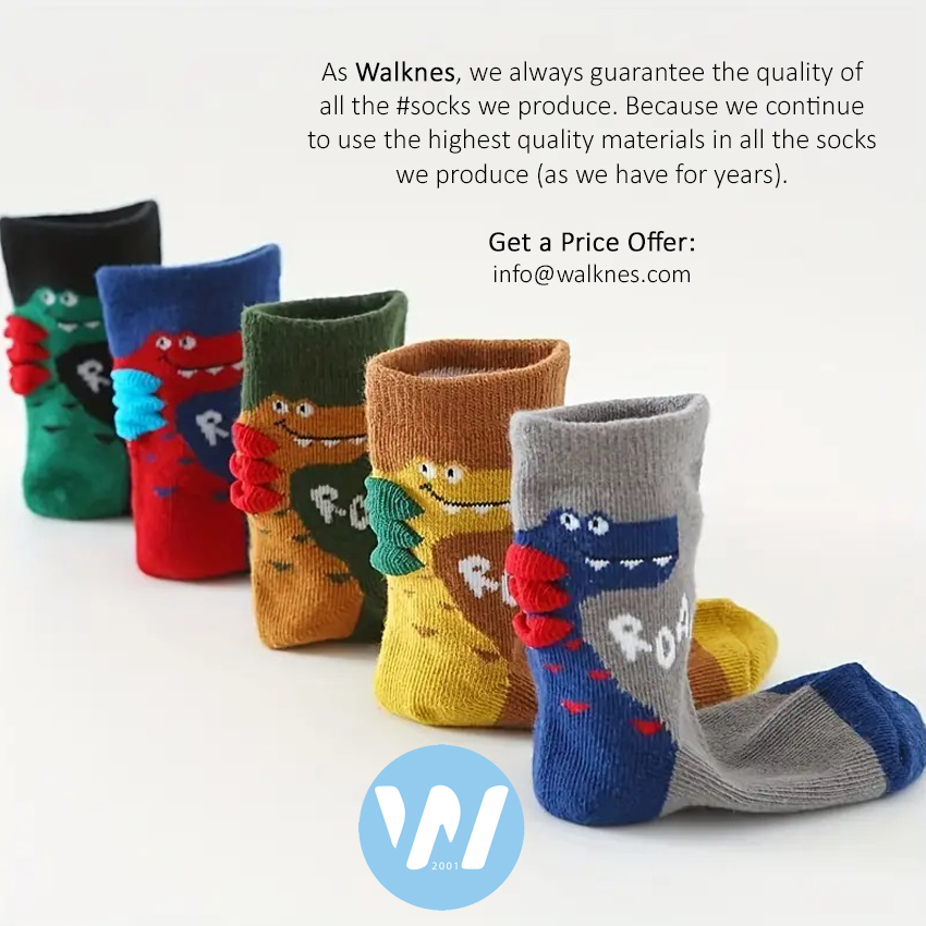 walknessocks's tweet image. As Walknes, we always guarantee the quality of all the socks we produce. Because we continue the use the highest quality materials in all the socks we produce (as we have for years).

#walknes #bestsocks #premiumsocks #bamboosocks #babysocks #kidssocks