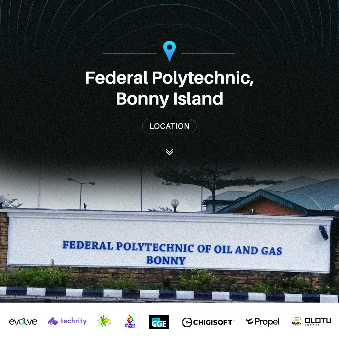 TamitopeDavid's tweet photo. The Suspense is Over!!!
Evolve Tech Summit 2023 will be held at the Federal Polytechnic of Oil and Gas, Bonny Island.
November 25
Save Your Seat here https://t.co/1usbpAY9He
#Evolve23 #EvolvetechsummitBonny #etsbonny #Evolve4 #wearetechnovillehq #Innovatingforthefuture https://t.co/crvDbIqCLr