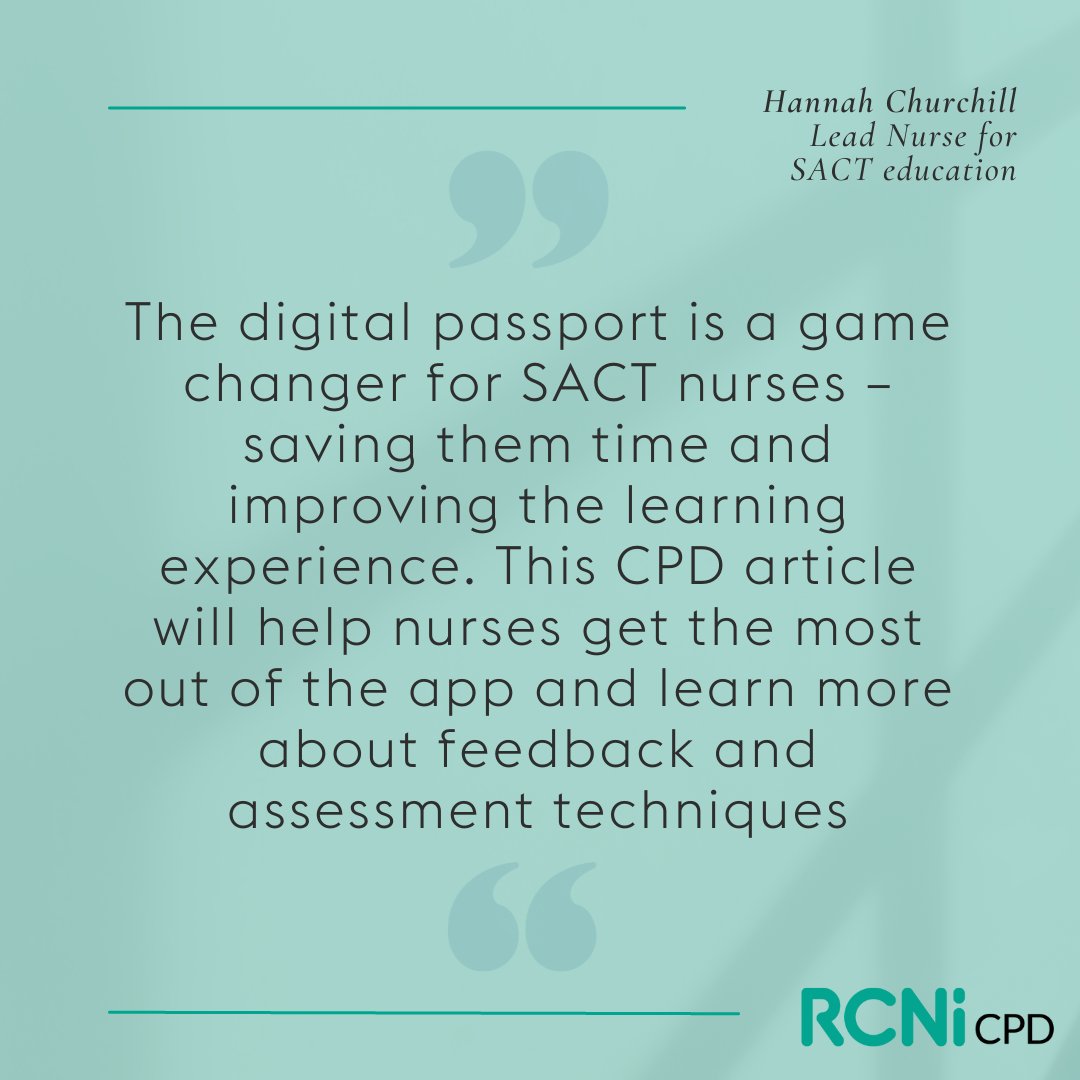 RCNi: the life-long learning partner for nurses tweet media