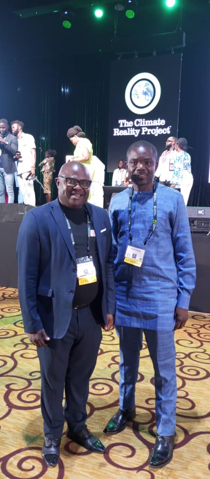 Fildada's tweet photo. Solving a poly-crises requires a poly-solution and finding solutions to the climate crises does not require competition but collaboration..... Former VP @algore 

#WestAfricaLeadOnClimate
#TheAfricaWeWant
#ClimateChangeIsReal https://t.co/ZVj9CsOatF
