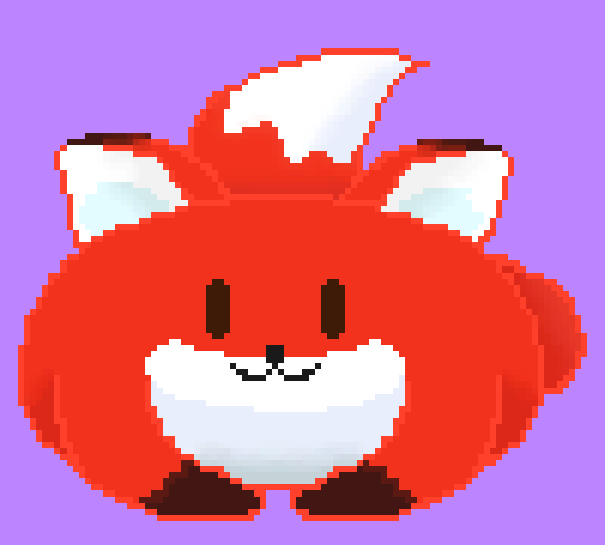 crazyling123's tweet photo. Day 40 ........... fox slime #pixilart #foxslime #pixelart https://t.co/zDxDcXUsHy