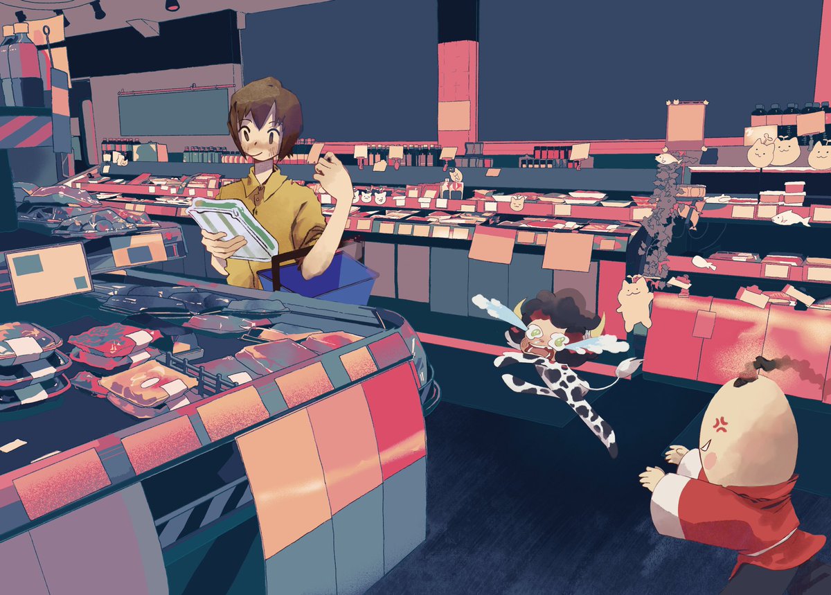 my piece for Sunny Day KHR zine ☀️ check out their leftover sales!!