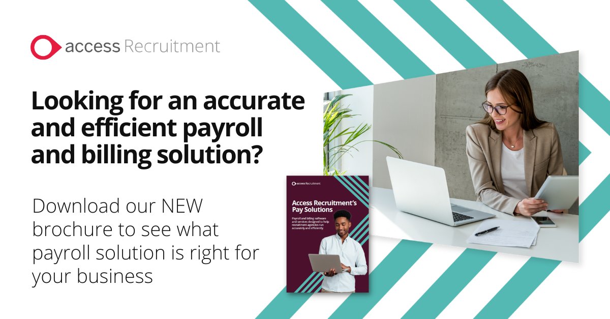 Our Pay and Bill solutions are built on over 30 years of experience and are used by some of the largest recruitment agencies in the UK!

Download our Pay Solutions brochure to learn more
⬇️ ⬇️ ⬇️ ⬇️
ow.ly/l2yv50Q7nBx

#Rectech #Recruitment #Payroll #Invoicing