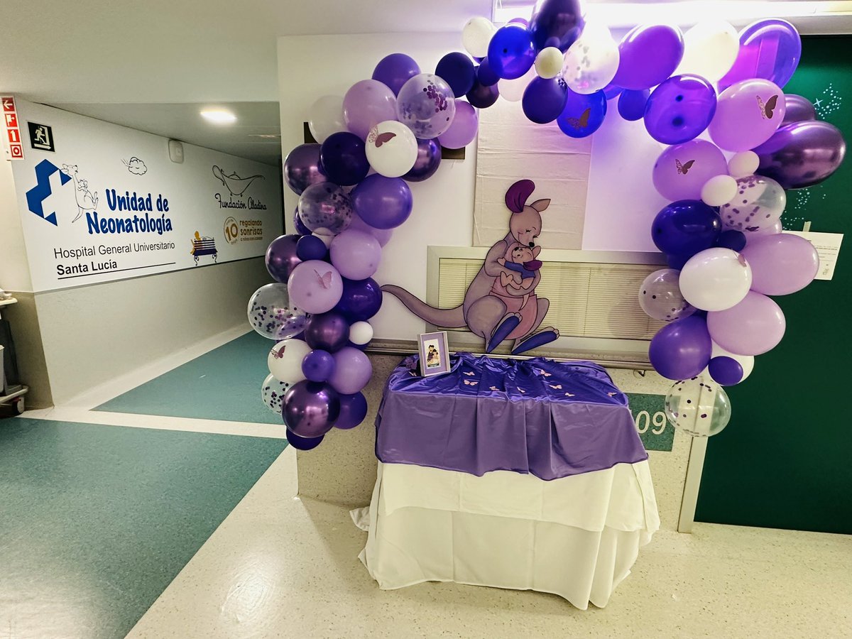 Un año más, nos vestimos de morado para homenajear a nuestros pequeños héroes #WorldPrematurityDay2023 #diadelprematuro