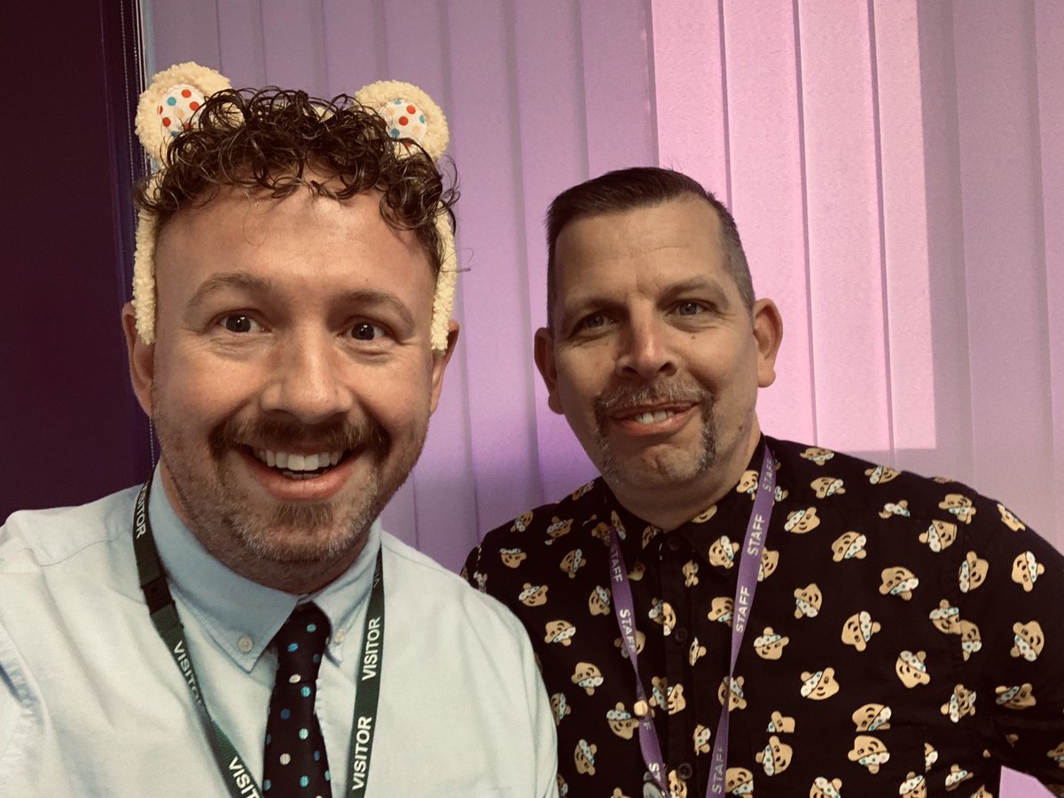 Luke Bowers (@lukebeducation) on Twitter photo What do you get if you cross Movember, Children in need and a lovely primary school visit?!
@waspsrich <a href="/3PeaksAcademy/">Three Peaks Academy</a> <a href="/CreativeEdTrust/">Creative Education Trust</a>
#Movember2023 #childreninneed What do you get if you cross Movember, Children in need and a lovely primary school visit?!
@waspsrich <a href="/3PeaksAcademy/">Three Peaks Academy</a> <a href="/CreativeEdTrust/">Creative Education Trust</a>
#Movember2023 #childreninneed