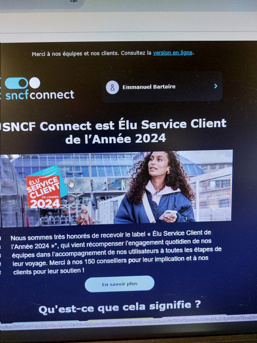 bartaire's tweet photo. LA blague de l'année... J'ai bien une phrase d'Audiard qui me vient en tête mais bon... #sncf #sncfconnect https://t.co/ZTugFH4c76