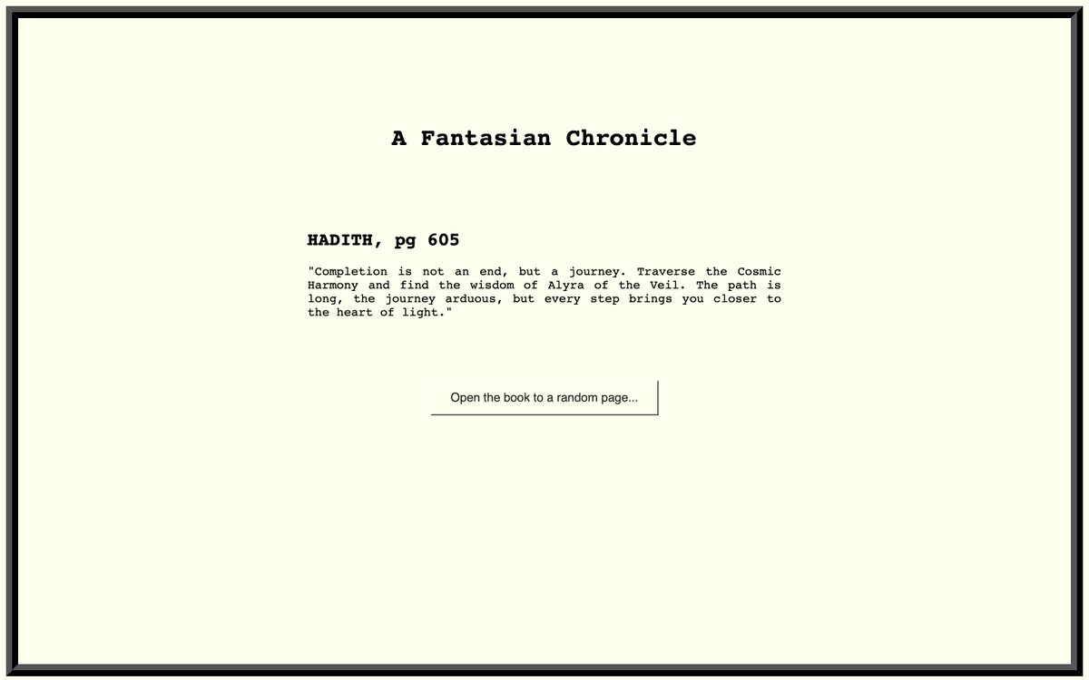 shirish_sarkar's tweet image. Working on a procedural text generation system using @GalaxyKate &apos;s #tracery to create a fantastical and endless book. 

It&apos;s hard to write #procgen text! It often doesn&apos;t make sense unless carefully planned. 

#worldbuilding