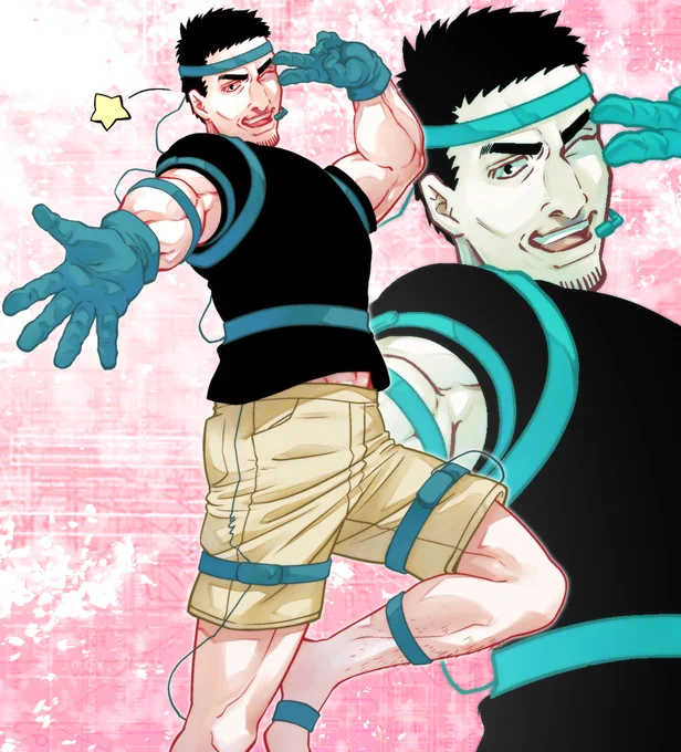 #見た人も無言でピンクの何かを上げる 