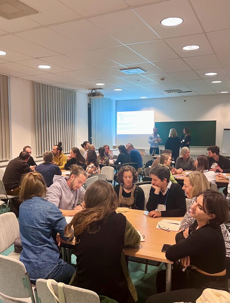 AgroecologyGoal's tweet photo. 🌱🔴We collaborated with #Agroecology TPP and @AgroecologyE to host a workshop on agroecological approaches to nutrient utilization and #SoilHealth  management at the Agroecology Europe Forum 2023.
Over 40 participants actively took part. 
👉Stay tuned for a written summary! https://t.co/OQBPECqdZY