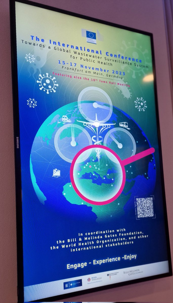 marek_widera's tweet photo. The 3rd day of the EU-organized conference in Frankfurt is underway, focusing on wastewater monitoring of human-pathogenic viruses and bacteria. We're part of the dialogue with experts worldwide, contributing to potential developments in Germany.  consortium at 10:40 AM EST. https://t.co/QuOBpXpvCn