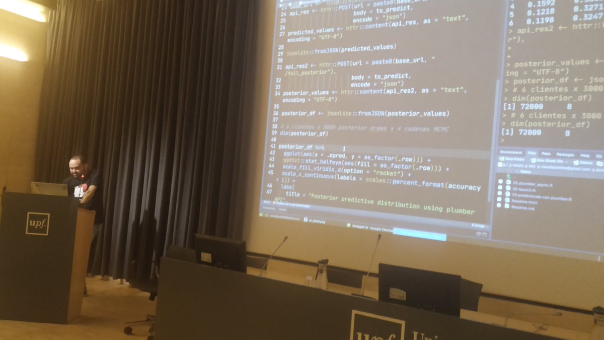 Leonardo Hansa (@leonardohansa) on Twitter photo En este taller de R en producción de <a href="/joscani/">Jose Luis Cañadas</a> , en 1,5 horas, aprendes más que en muchos bootcamps.
Mucho nivel en el congreso de <a href="/R_Hisp/">Comunidad R Hispano</a> <a href="/comunicacioUPF/">Comunicació UPF</a> <a href="/storydata/">StoryData</a>
Material 👇
github.com/joscani/road-t… #rstats #13JRes En este taller de R en producción de <a href="/joscani/">Jose Luis Cañadas</a> , en 1,5 horas, aprendes más que en muchos bootcamps.
Mucho nivel en el congreso de <a href="/R_Hisp/">Comunidad R Hispano</a> <a href="/comunicacioUPF/">Comunicació UPF</a> <a href="/storydata/">StoryData</a>
Material 👇
github.com/joscani/road-t… #rstats #13JRes