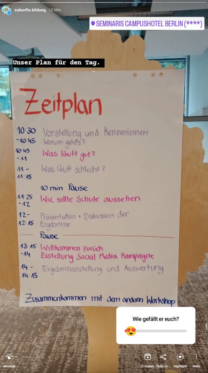 Heute darf ich zwei Teams der Jugendexpert:innen der <a href="/BertelsmannSt/">Bertelsmann Stiftung</a> bei Workshops auf der Zukunftskonferenz #zukunftsstimmen unterstützen. Die Ergebnisse gibt es auf dem Instaaccount zukunfts.bildung