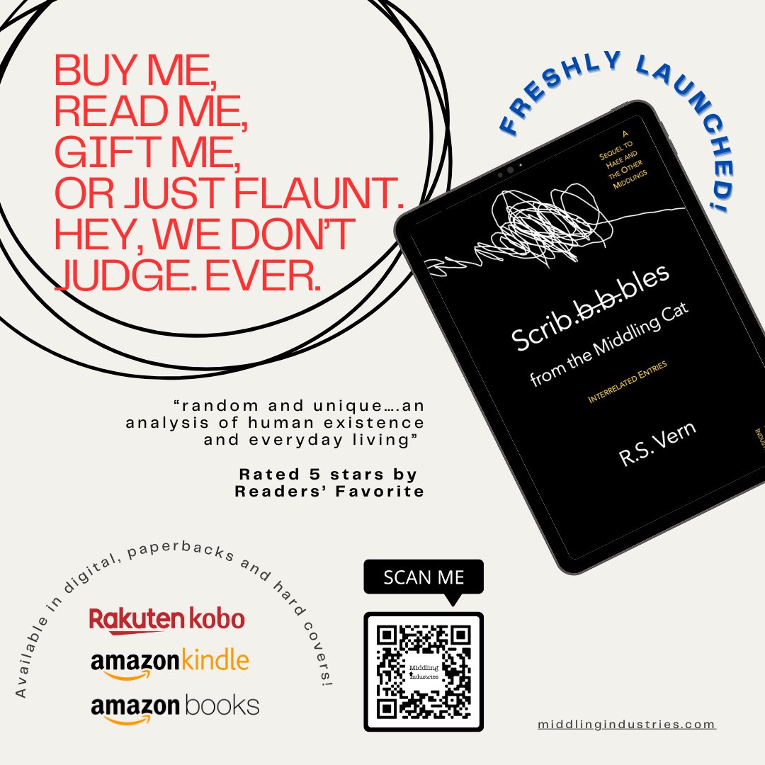 CatHaee's tweet image. Written over 2 years, this book is a collection of scribbles that provide a quirky and playful insight into Haee’s world and the middling human condition.  Available #amazonbooks in digital and print. amazon.com/dp/B0CGLDL41X
#booktok #CatsOfTwitter #CatsOfX #newbook #launch