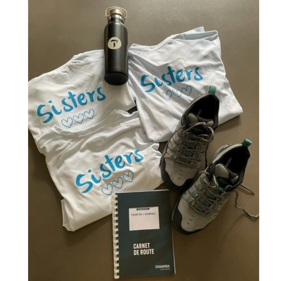 Travelport's tweet photo. 156km in six days? Our feet hurt even thinking of this feat.
And that's the "Tour de l'Aubrac" hike account manager Aline Michel-Barraud and her two sisters completed, in aid of @SaveChildrenUK. Well done Aline ๐
#TeamSave #SaveTheChildren #LifeAtTravelport https://t.co/d98FYoVHoz