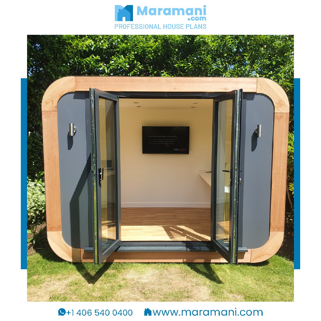 maramaniplans's tweet photo. Say goodbye to white noise machines and hello to the authentic sounds of the outdoors. Let the breeze, the birds, and the trees be your new office soundtrack. Ready to tune in? 

From@NV Garden Office Pods[Fb]  

#OutdoorOfficeDesign
#HomeWorkspace
#IndoorOutdoorIntegration https://t.co/uuCcHealmE