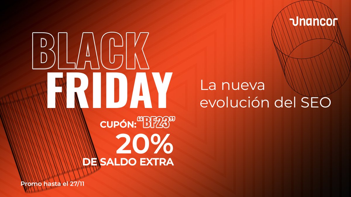 ¿Cuántos viernes tiene esta semana?

Ya es friday, captain. Black Friday.

🚀 BF23 para un 20% de saldo GRATIS

📈 VISITAS para clicks en tus compras

Esto se acaba