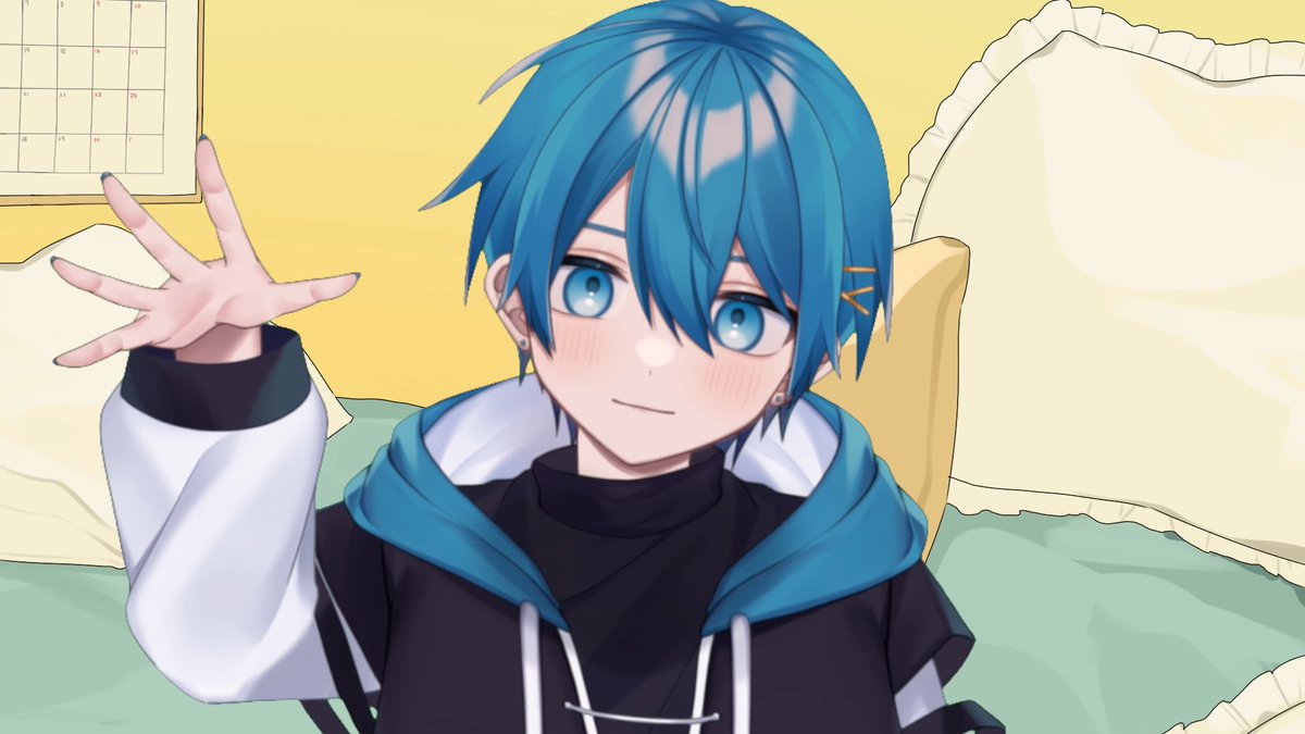 配信始まったよ🫣🩵 1週間お疲れ様よしよしします🥰💕 ちぐ無双もする