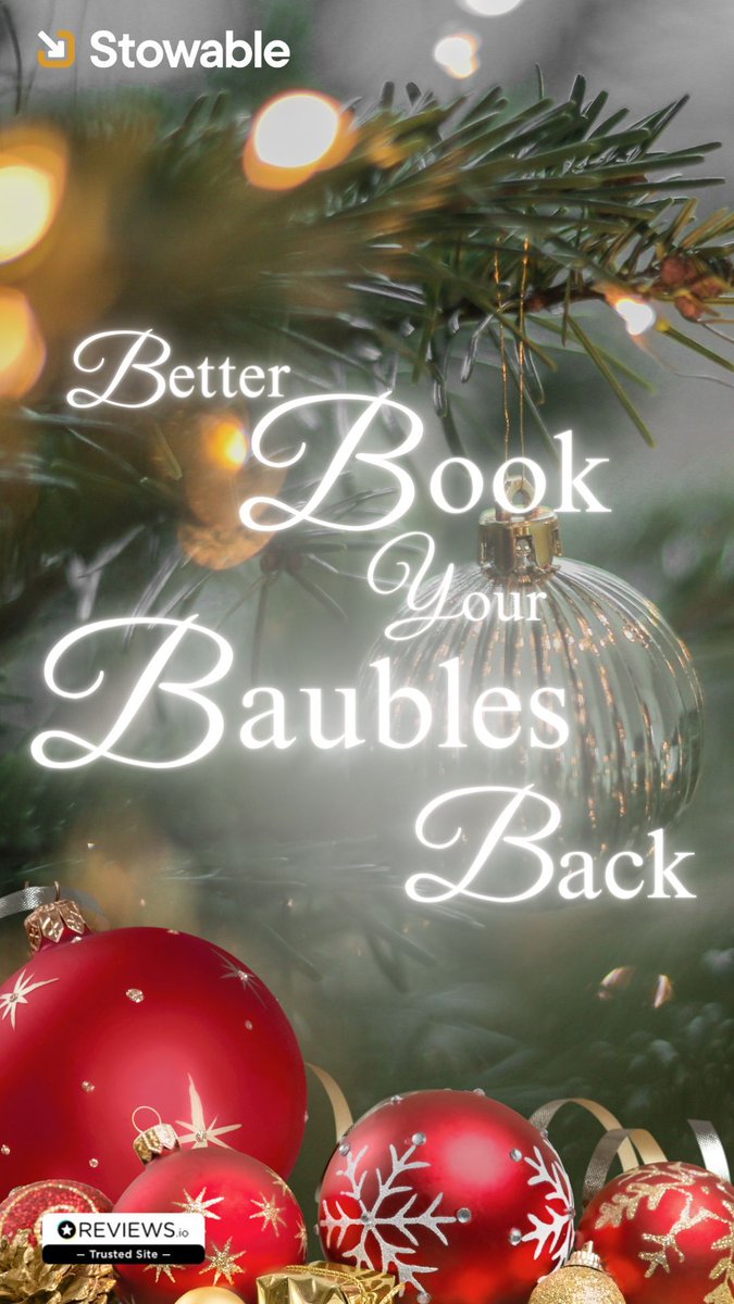 stowablestorage's tweet photo. Is it too early to start thinking about Christmas? Well, whether you're ready to embrace the holiday spirit or not, now is a perfect time to consider Booking your Baubles Back from storage. 🎄🎄📦🚚

#BookYourBaubles
#Storagesimplified
#Stowable
#Storage
#Organised
#Organized https://t.co/DF92lPTNuW