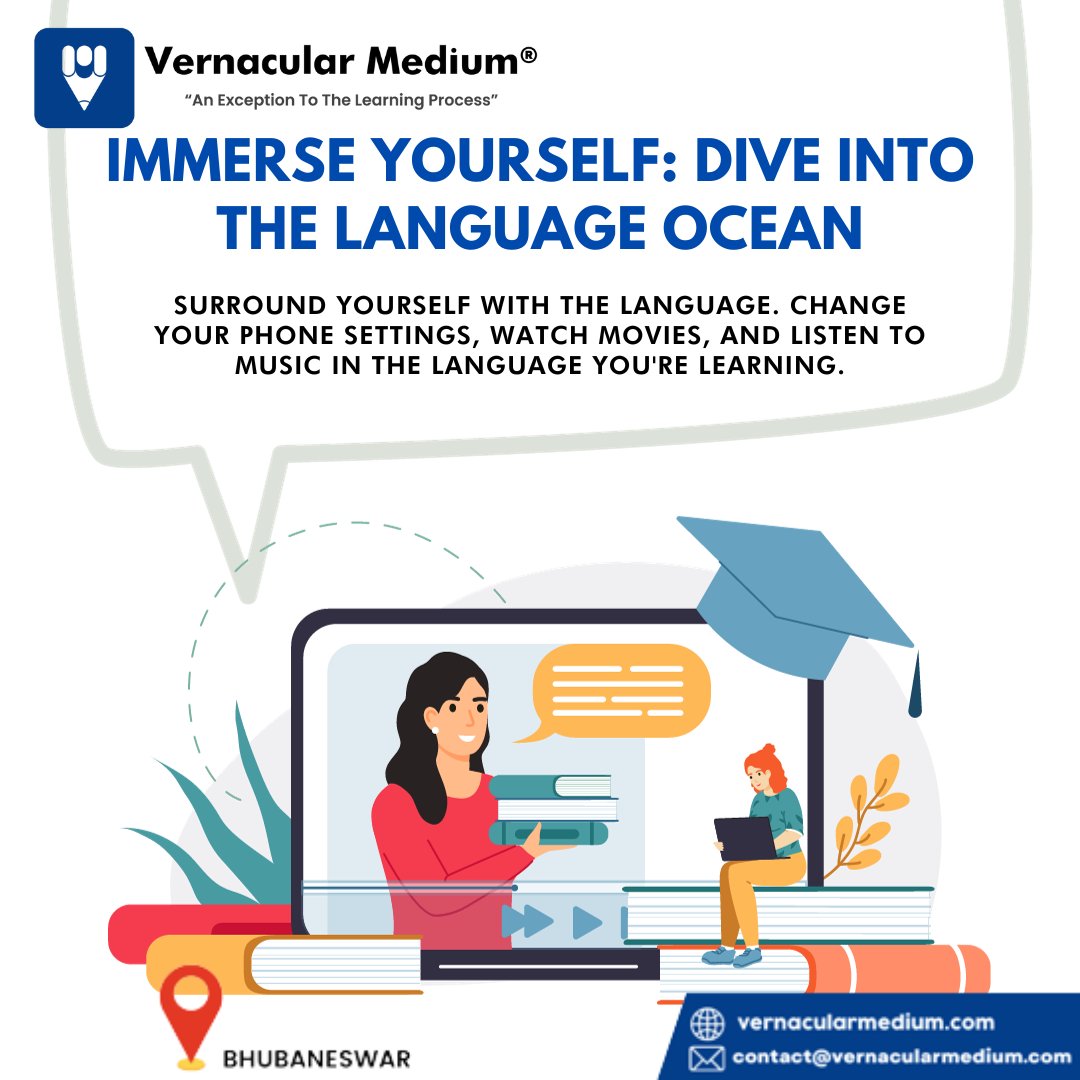 🎉Embark on Your Language Journey with Passion and Persistence!

Join the course demo👇
forms.gle/PStM4Xhq3YGjMz…

📞 Contact us: contact@vernacularmedium.com
🌐 Visit us: vernacularmedium.com

#ExpressYourself
#ConnectThroughWords
#think #learn #execute #vernacularmedium