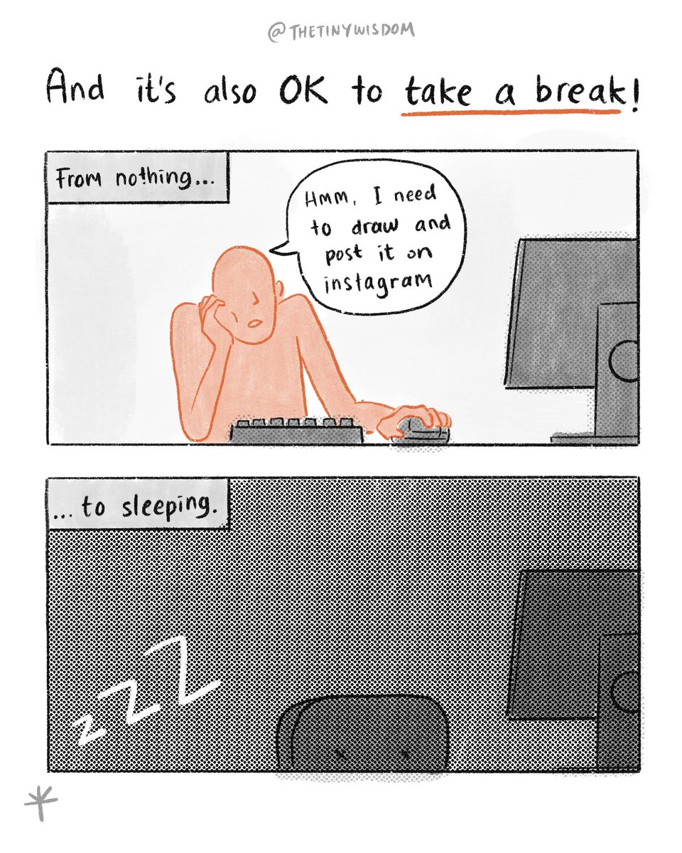 thetinywisdom's tweet photo. You also need rest, if you want to be the best. 

Part 2/3 https://t.co/dlKCihRyJF