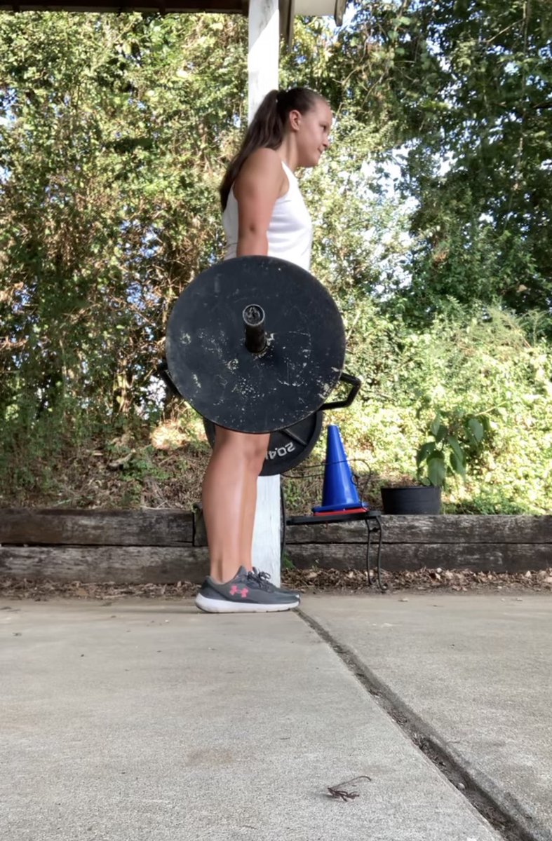 I would say putting in work is an understatement… Sheets filled w workouts &amp; a big commitment to get it done no matter what she had going on. Warming up w 135 is an everyday occurrence🤷🏼‍♀️ Keep your eyes open for her on the court and the field the next 4 years… <a href="/IHS_lady_eagles/">Independence High School Lady Eagle Basketball</a>