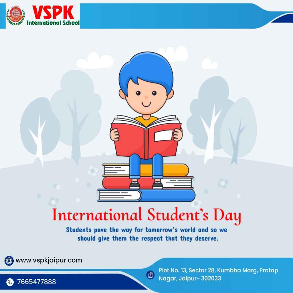 VspkJaipur's tweet photo. International Student's Day👩‍🎓‍🎓👨‍🎓👩‍💻🧑‍💻📚📖

#student #students https://t.co/Srd5dvfGae