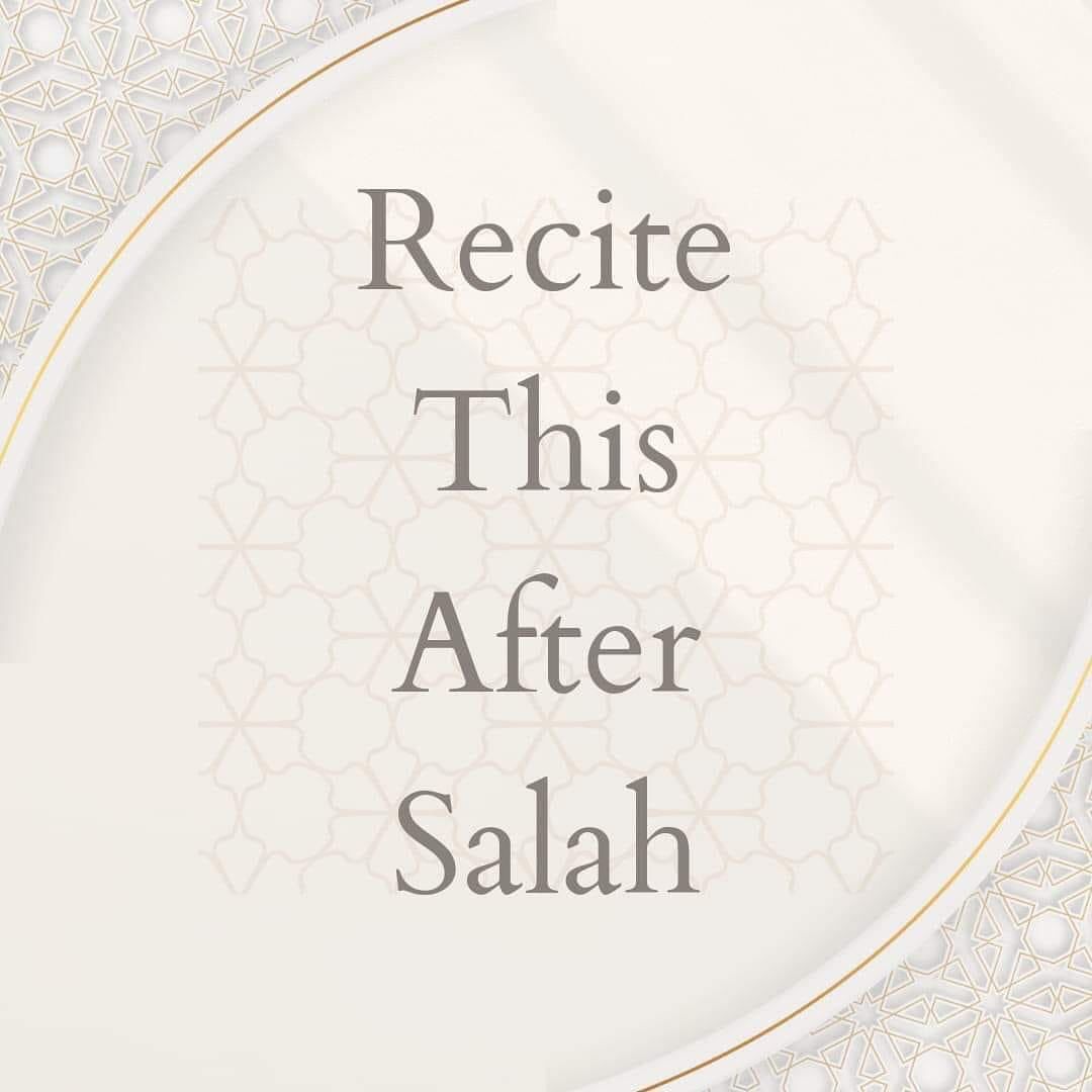 Cool_Ustaz's tweet photo. ● Recite This After Every Salah.🤍🕌

● Beautiful Reminder 🤍 https://t.co/SgeSjWSmDT