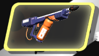 Noobot9k's tweet photo. The Soaker Elite is a new weapon coming to #Splatgoo!
Model by Topercessen, concept by ppmaster22, icon by Tree_Splash https://t.co/gr93JSveCt