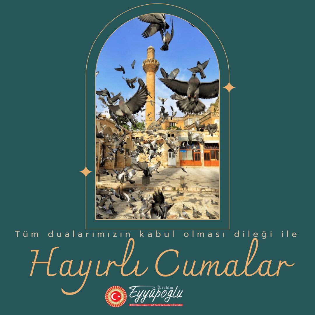 Tüm dualarımızın kabul olması dileği ile #hayırlıcumalar