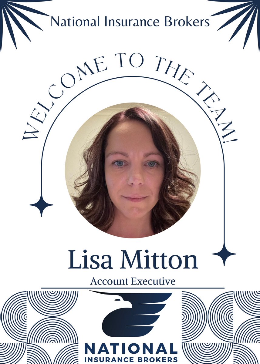 🚀Welcome Aboard, Lisa!🚀
Thrilled to introduce Lisa, our newest rockstar #insurancebroker!🌟✨With her passion for client success and knack for navigating the #insurance landscape, we know she's going to do amazing things with our team.🎉👥 
#TeamLisa #WelcomeAboard