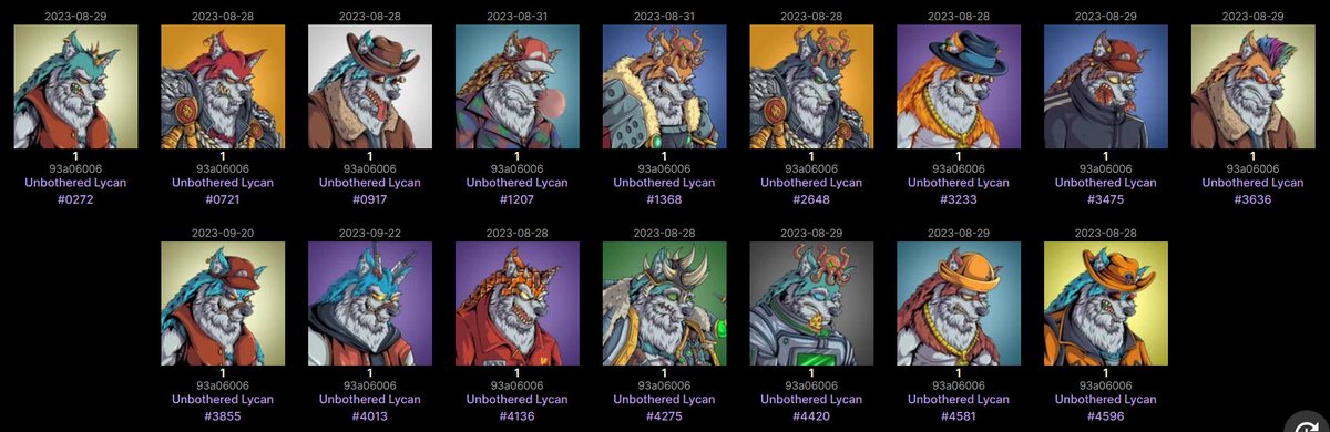 MegaCedric_CNFT's tweet image. Let's go, Lycans!!! 
We Mint, We Snipe, We Hunt!!!
#UnbotheredWolves
#UnbotheredLycans
#Alphalist
#LetsMint
#XForgeStudio
#MintingNow