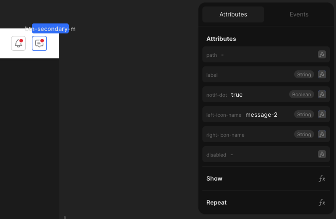 victorlowcode's tweet image. Imaging an experience like creating components and interfaces with Figma, but with the ability to turn them into real web apps.
It's called @toddledev 🔥
I'm having a great time creating components and giving them attributes for great customization.