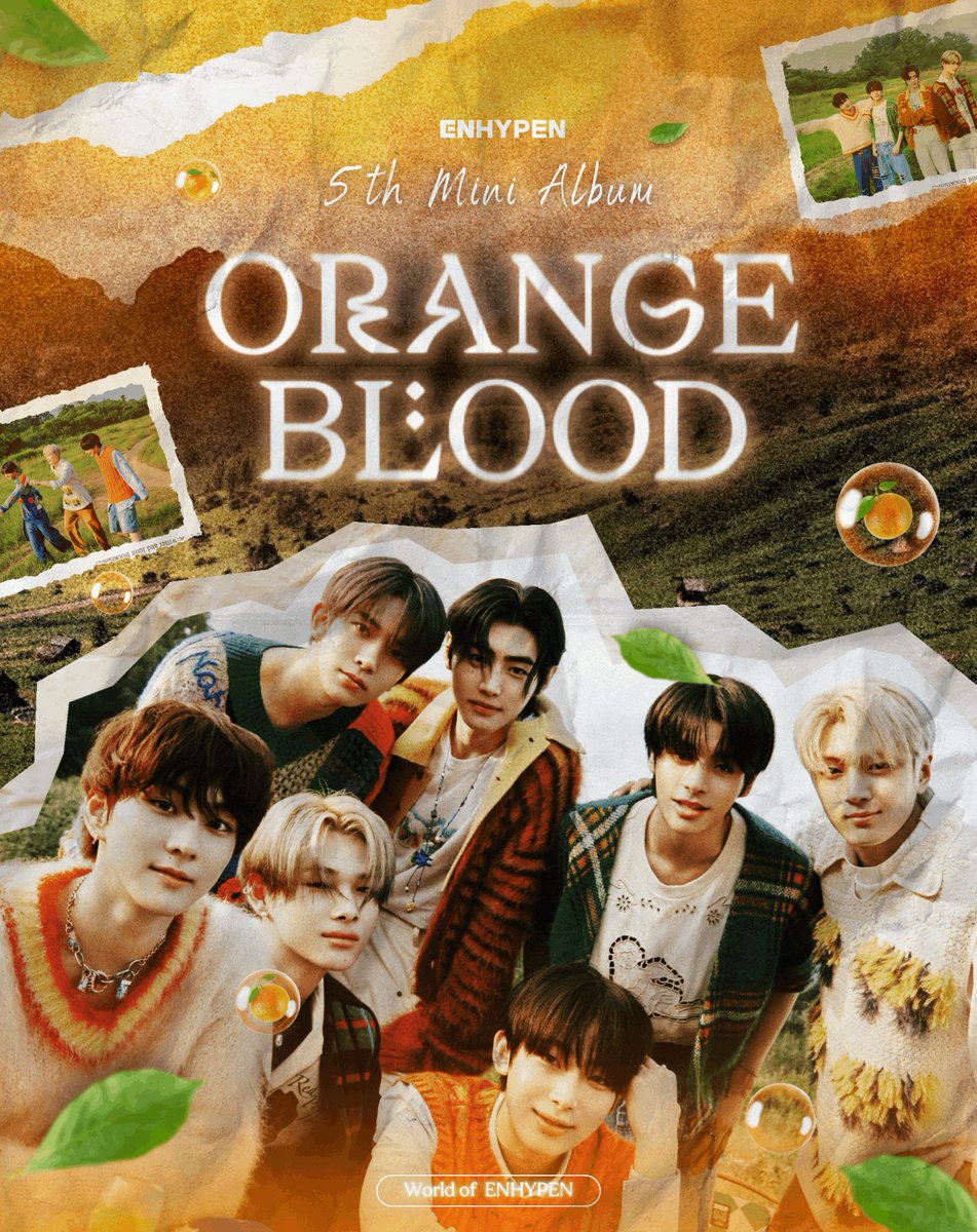 WorldOfENHYPEN's tweet photo. ᅠ
#ENHYPEN just dropped the freshest beats in their latest opus with #ORANGE_BLOOD, which brings an addictive freshness overload. Beware to be electrified by the melodies that make you addicted for every second; give it a whirl as if we die tomorrow.
ᅠ https://t.co/N5CpAPXMqb
