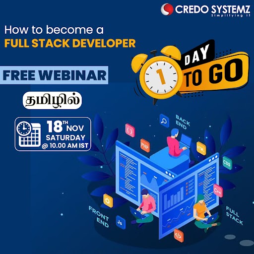credosystemz's tweet photo. Join us for a deep dive into the world of Full stack Development! 🖥️💡
📅Date: 18/11/2023
🕒Time: 10.00 AM IST
📍 Venue: Online
🔗 𝗥𝗲𝘀𝗲𝗿𝘃𝗲 𝗬𝗼𝘂𝗿 𝗦𝗽𝗼𝘁: https://t.co/DJ0YOHxr2K
#Webinar #Freewebinar #Fullstack #CredoSystemz https://t.co/HUHIV7twsw